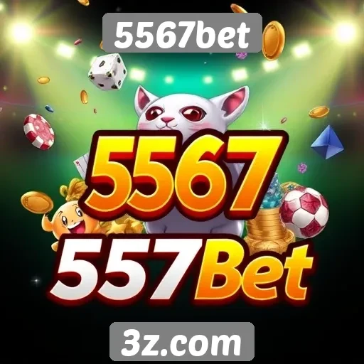 Variedade de jogos disponíveis na 5567bet