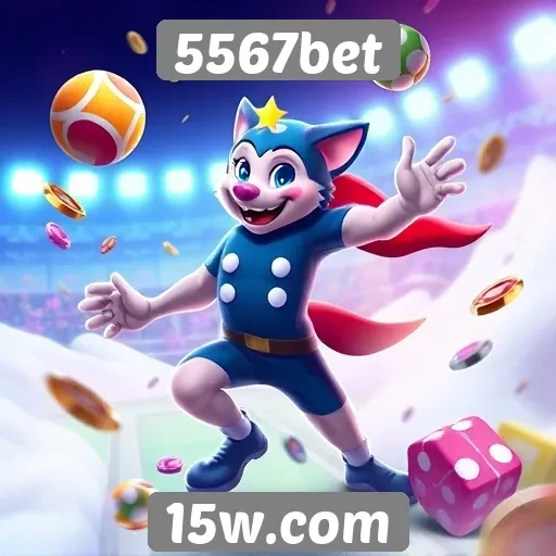 Variedade de jogos disponíveis em 5567bet