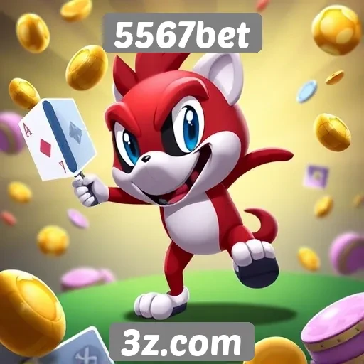 Destaque para a variedade de jogos disponíveis no 5567bet